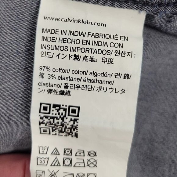 Calvin Klein Jeans Shirt #40  Size S - Picture 4 of 8